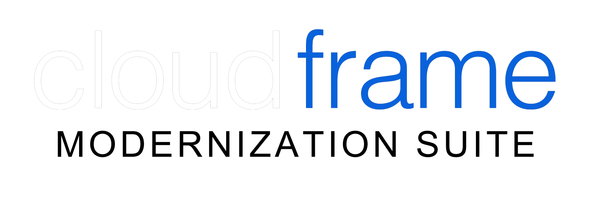 CloudFrame Modernization Suite platform logo